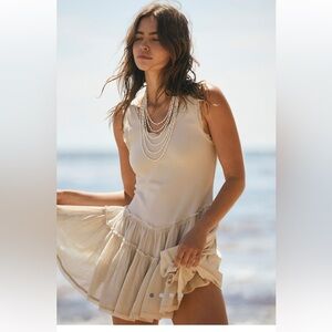 Izi drop waist mini dress